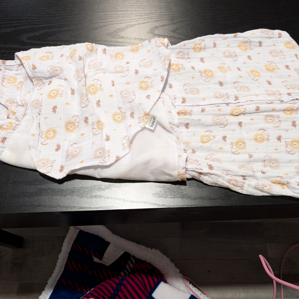 Halo White and Tan Kids Sleep Sack